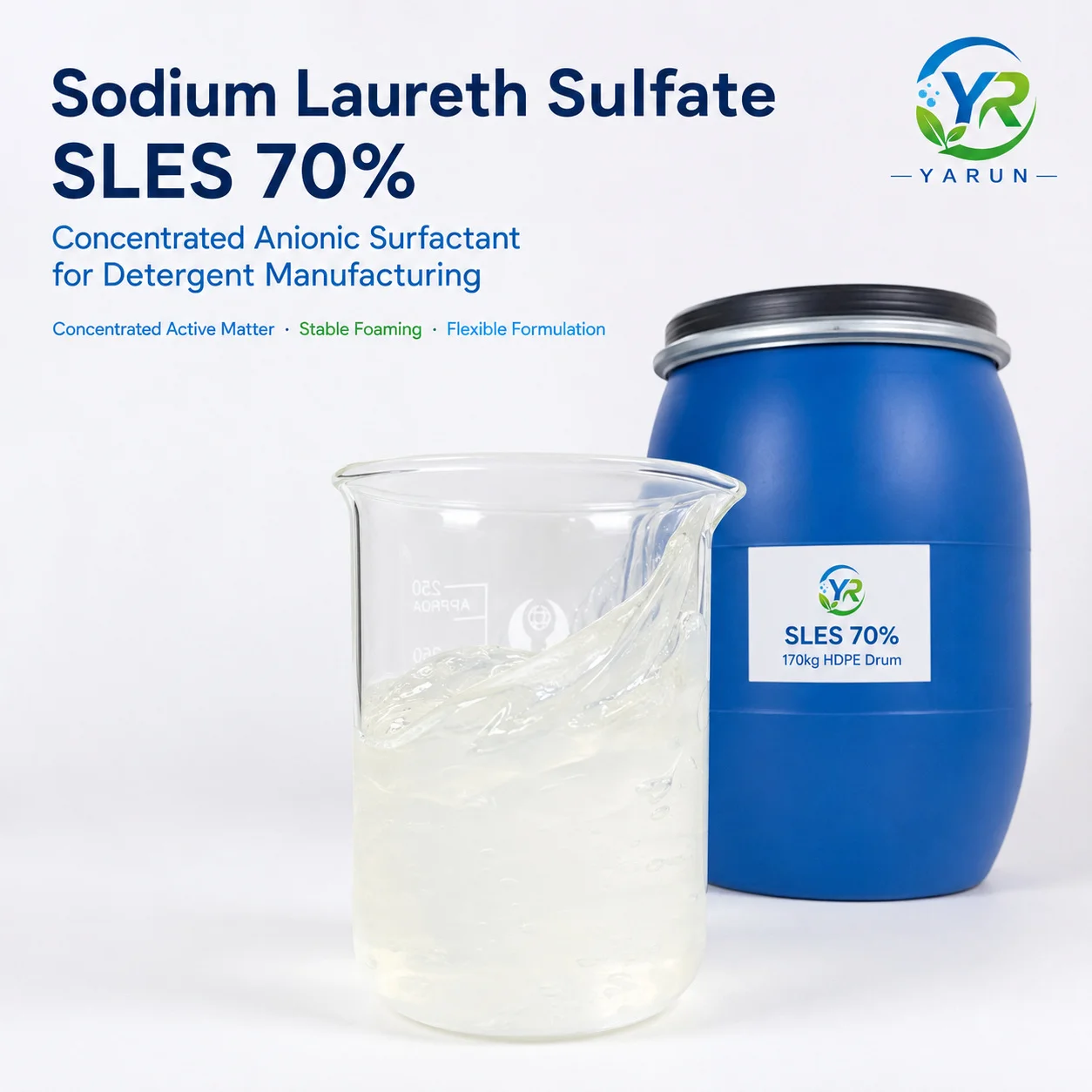 Sodium Laureth Sulfate SLES 70% Supplier