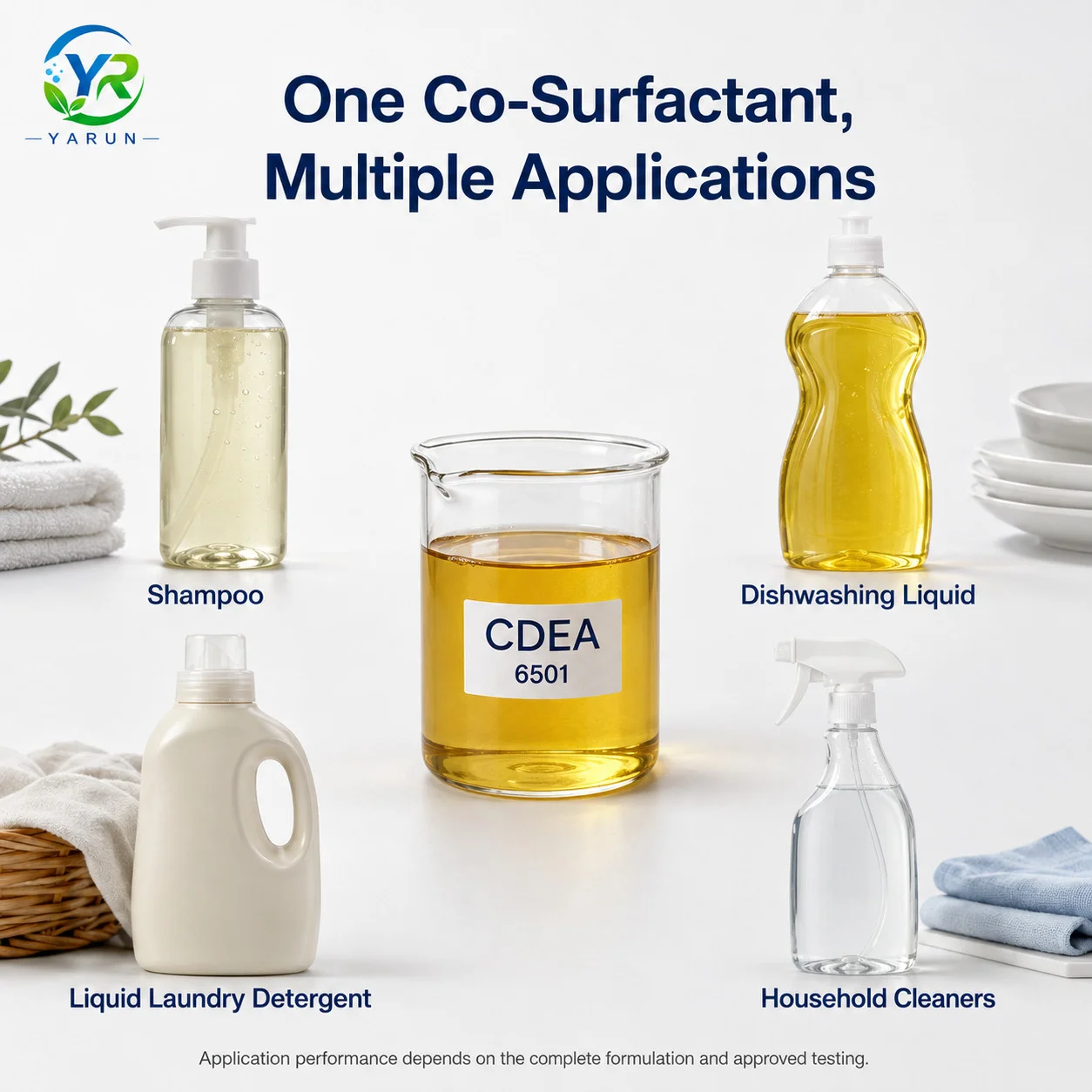 CDEA 6501 Cocamide DEA Foam Booster and Thickener