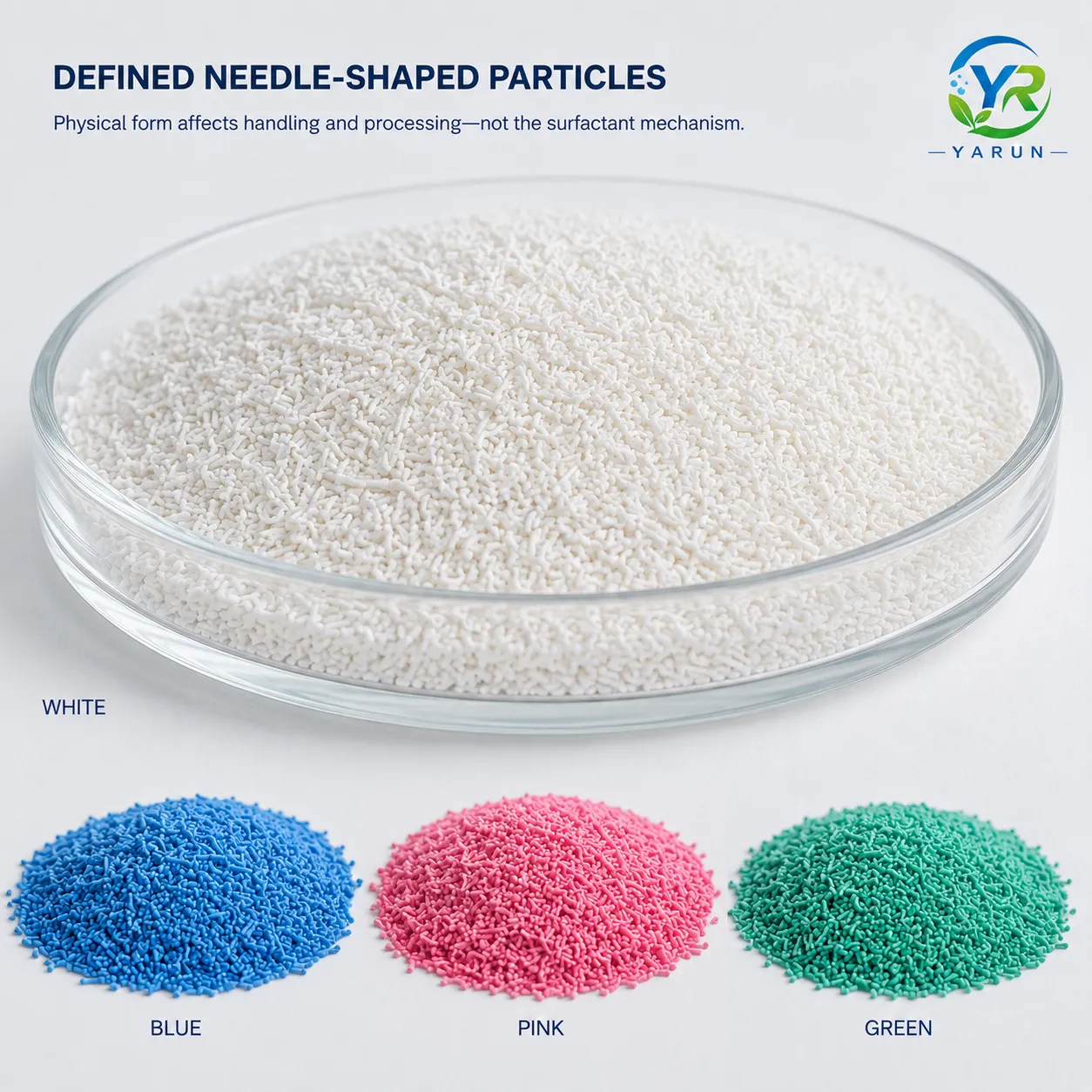 SLS Needles 92%, 93% and 95% – White and Colored Grades
