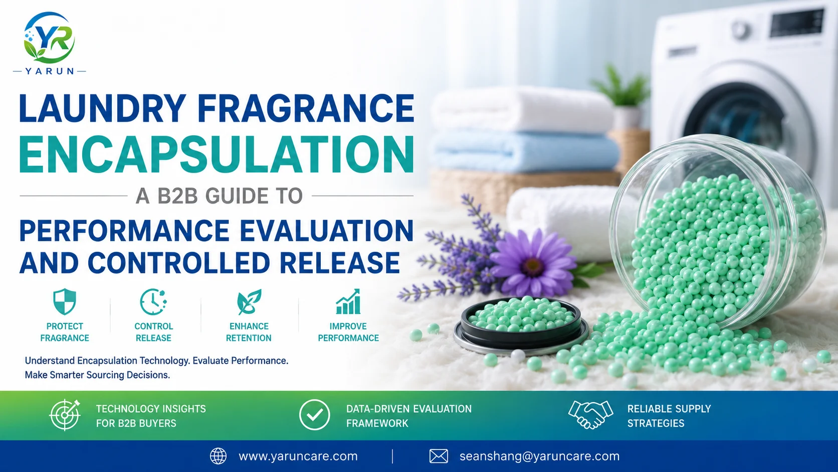 Laundry Fragrance Encapsulation in Scent Booster Beads: A B2B Guide to Performance Evaluation and Controlled Release