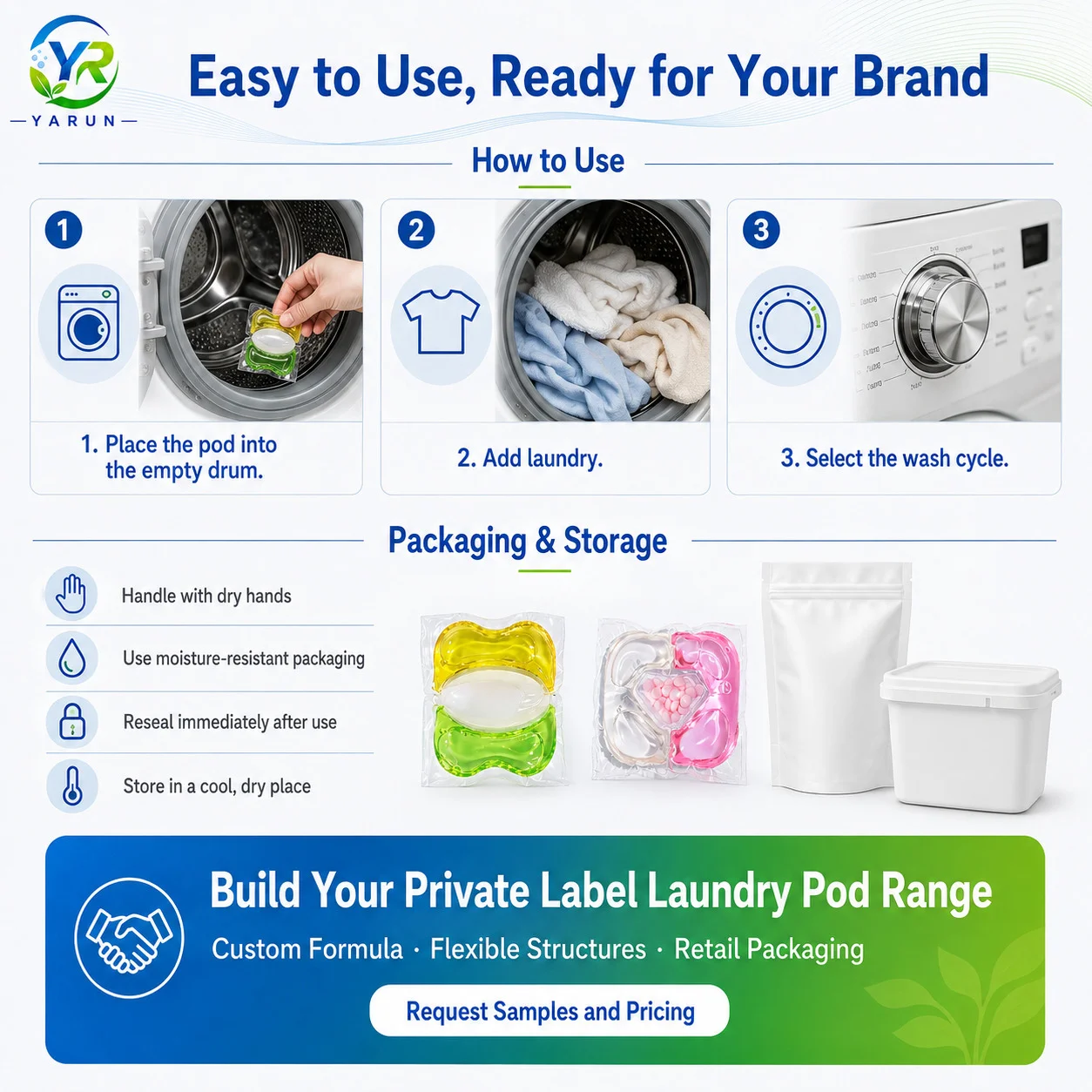 AquaCore 3-in-1 Multi-Chamber Laundry Detergent Pods